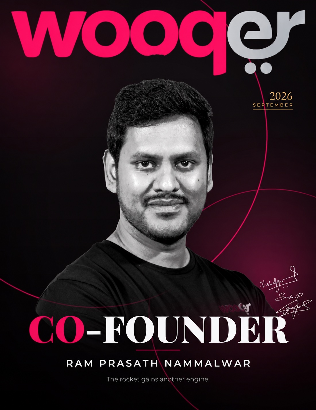 Ram Prasath Nammalwar, Co-founder, Revenue and Customers at Wooqer