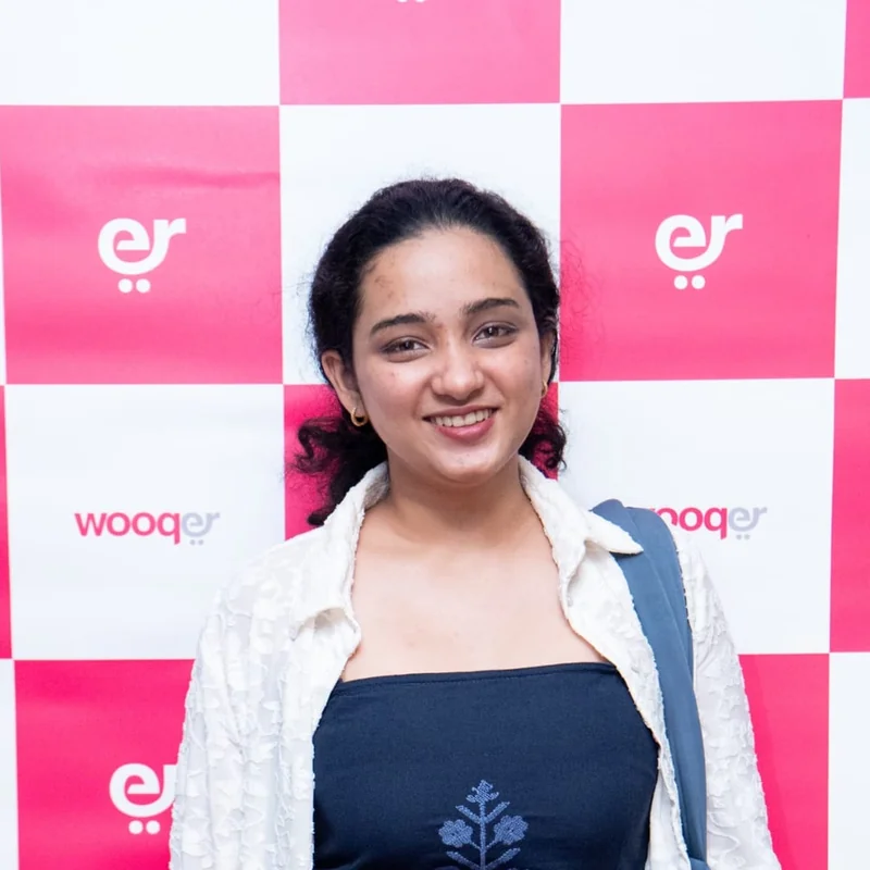 Rachel from Blissclub at LFTG Bengaluru