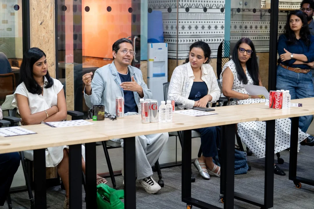 Visual merchandising leaders sharing store experiences at LFTG Bengaluru
